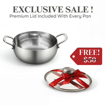Titanium Deep Casserole Pot Pro