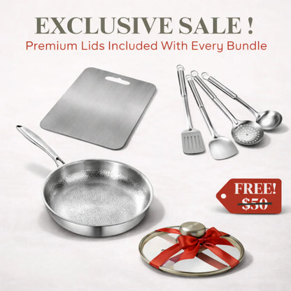 Pure Titanium Standard Bundle Pro + FREE LIDS